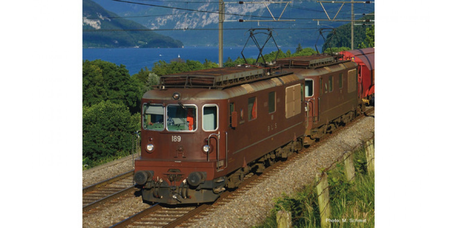 RO73819 - Electric locomotive Re 4/4, BLS